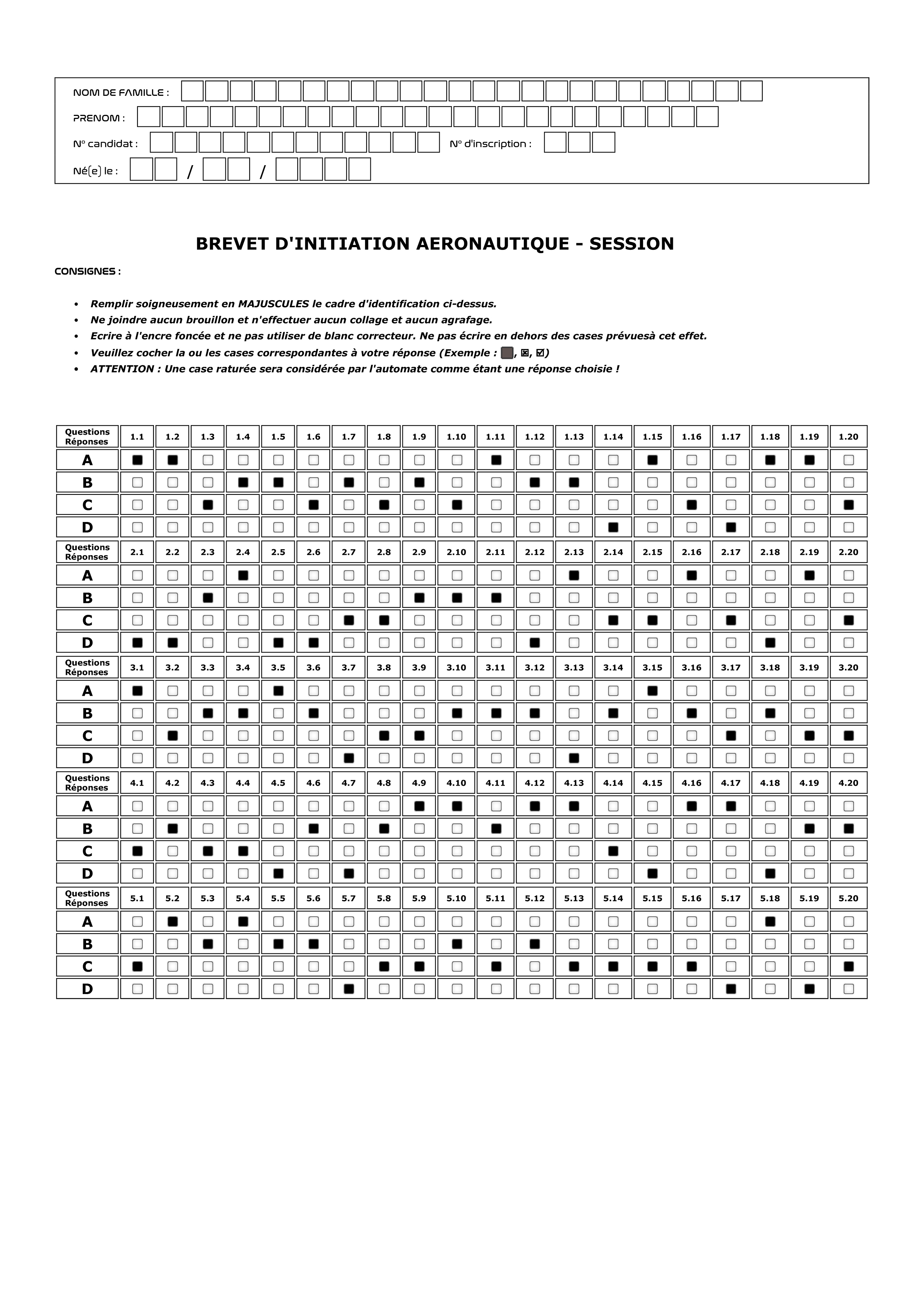 Correction BIA 2024 épreuve obligatoire